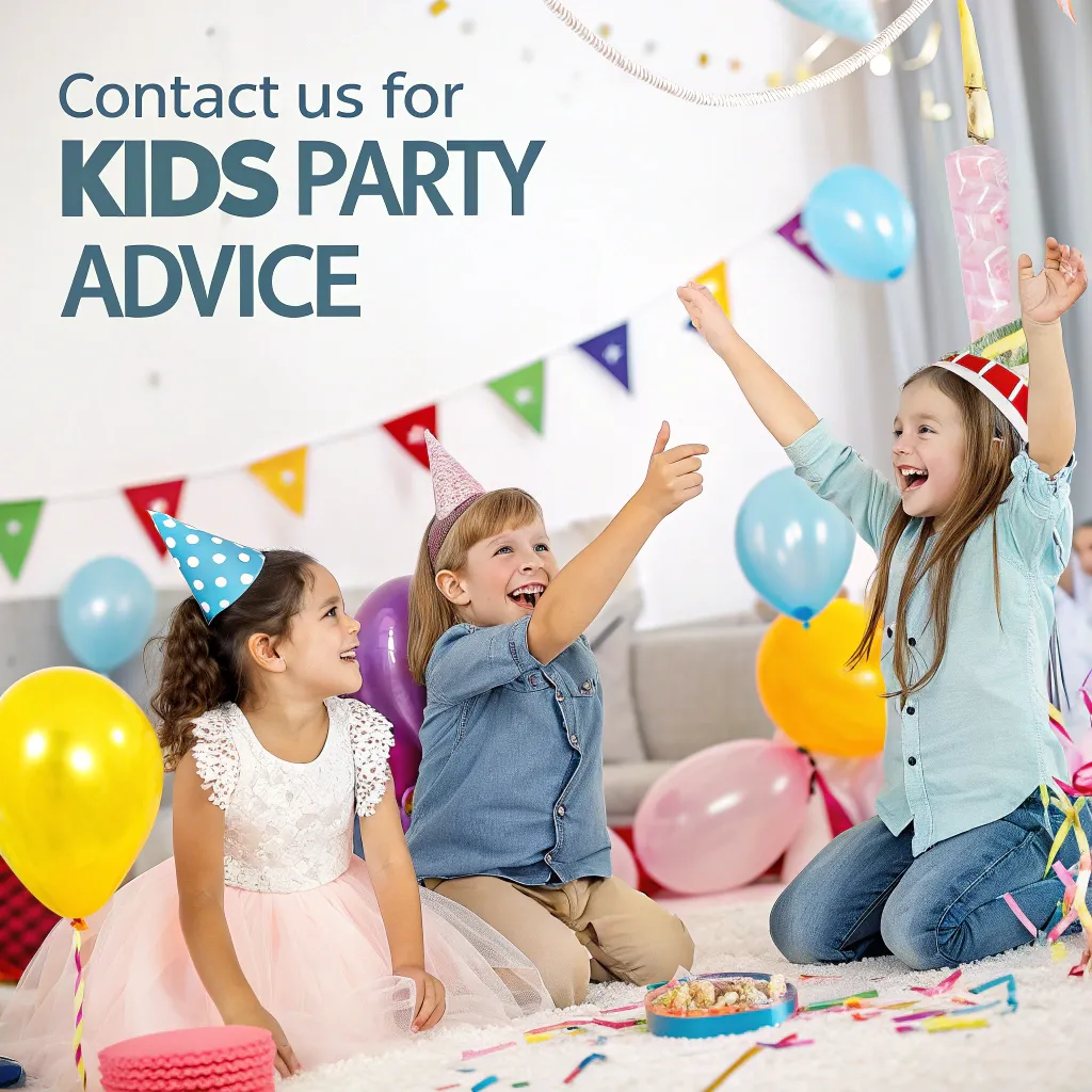 Contact us for kids party advice